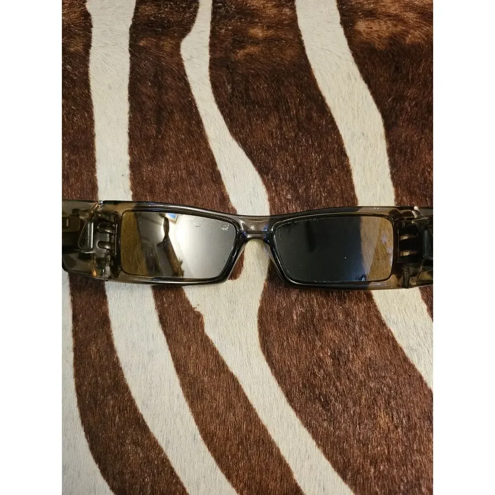 Vintage Oakley Gascan Rootbeer Amber Brown Sunglasses Made in USA FRAMES